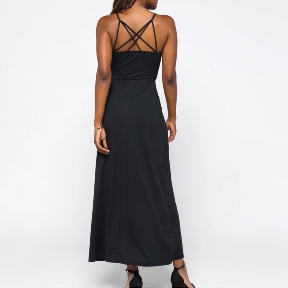 Market & Spruce Alisha Knit Strappy Back Maxi Dress NWT - Picture 8 of 8